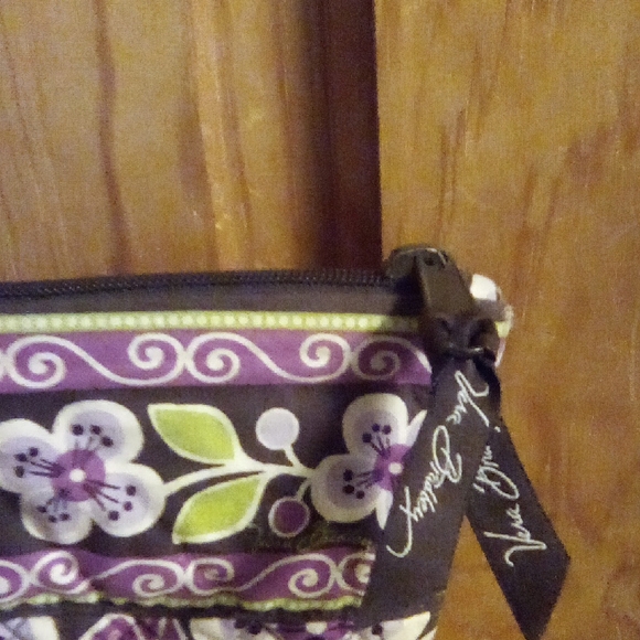 Vera Bradley Floral Bag in Purple and Green - Picture 5 of 8